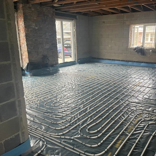 Complete House Builds - Under Floor Heating - ACME+ Trusted Builders Devon