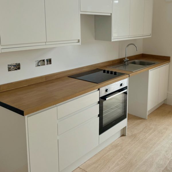 Kitchens: Gloss White Cream Kitchen Fit-Out by ACME Plus