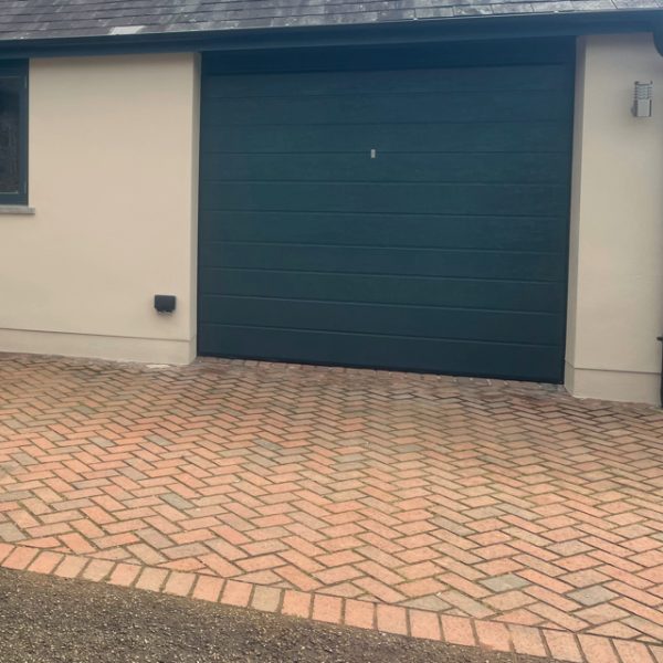Block Paved Garage Entrance by ACME Plus Builders, Devon