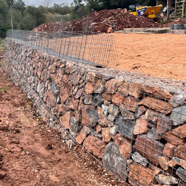 Reinforced Stone Wall © ACME Plus Builders & Construction, Devon