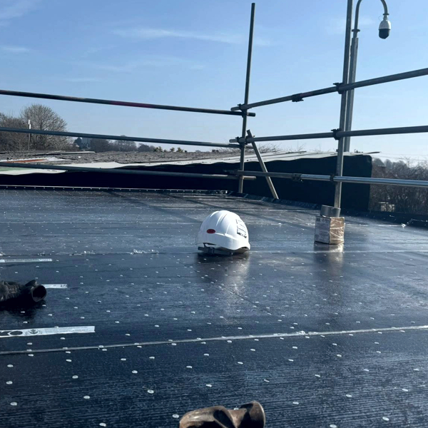 Bitumen roof base preparation, Devon - Roofers & Roof Contractors, Paignton, Devon - ACME+ Roofing